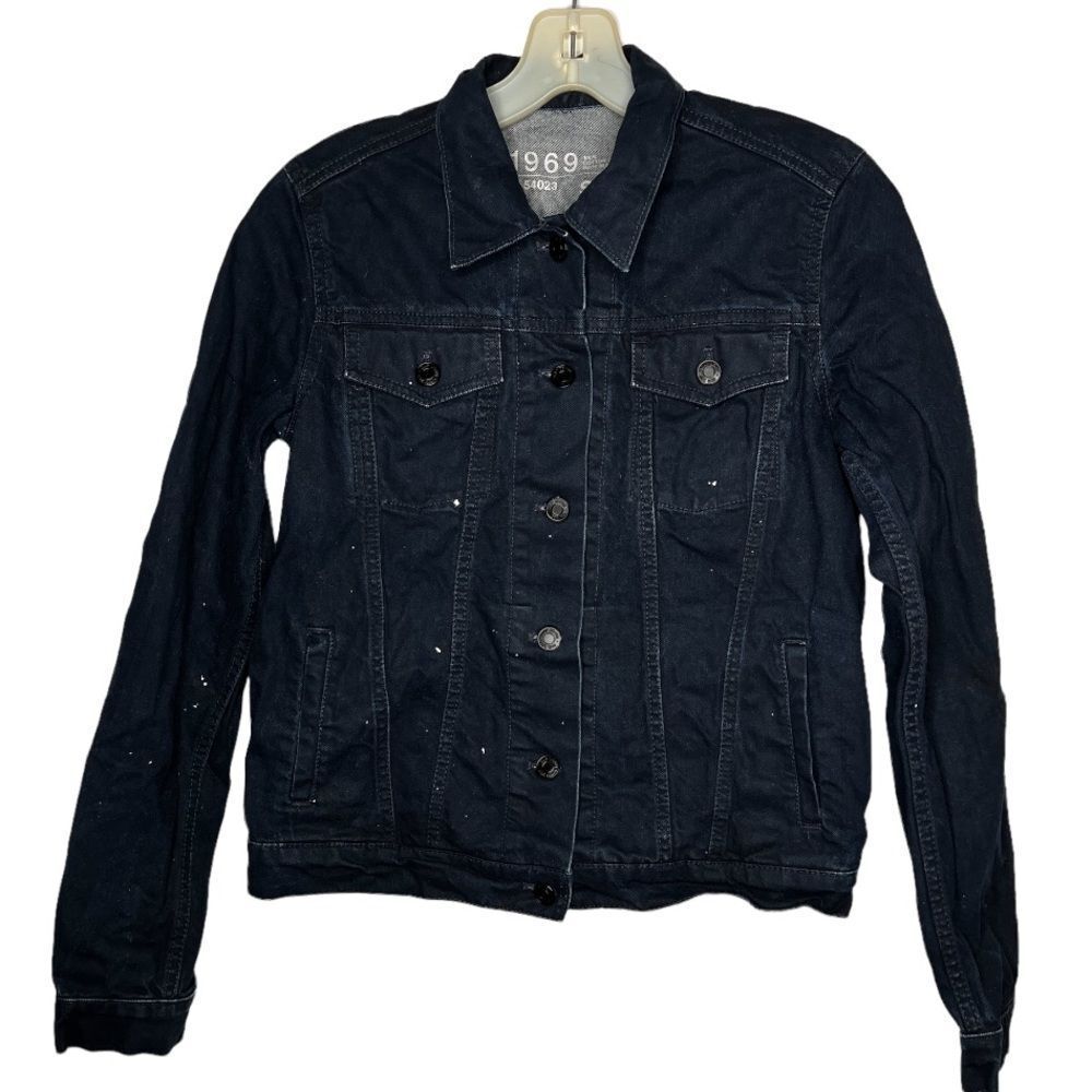 Gap 1969 Jean Jacket‎ with Paint Spots